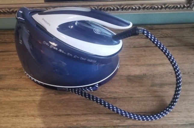 Philips Stoomstrijkijzer - Zo goed als nieuw, Ophalen, Zo goed als nieuw, Strijkijzer met snoer