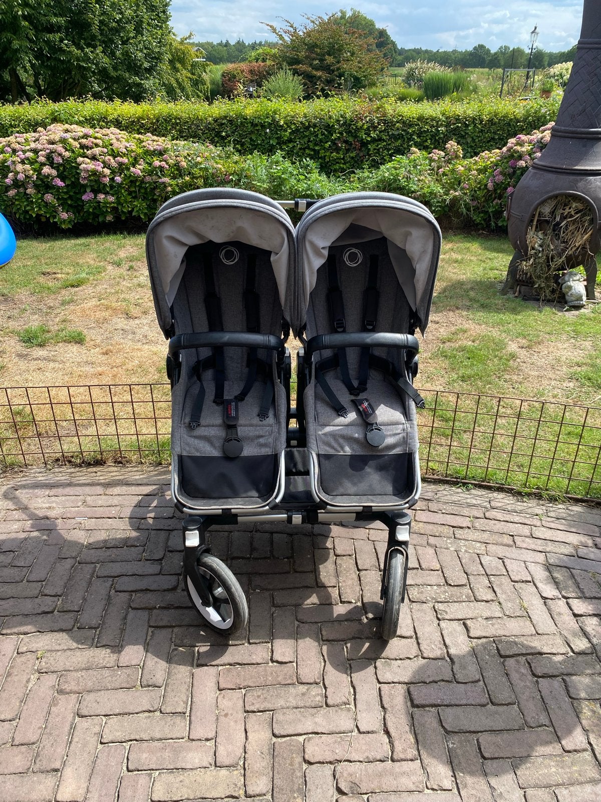 Bugaboo Donkey 3 Duo kinderwagen compleet, Ophalen, Duowagen, Bugaboo, Zo goed als nieuw