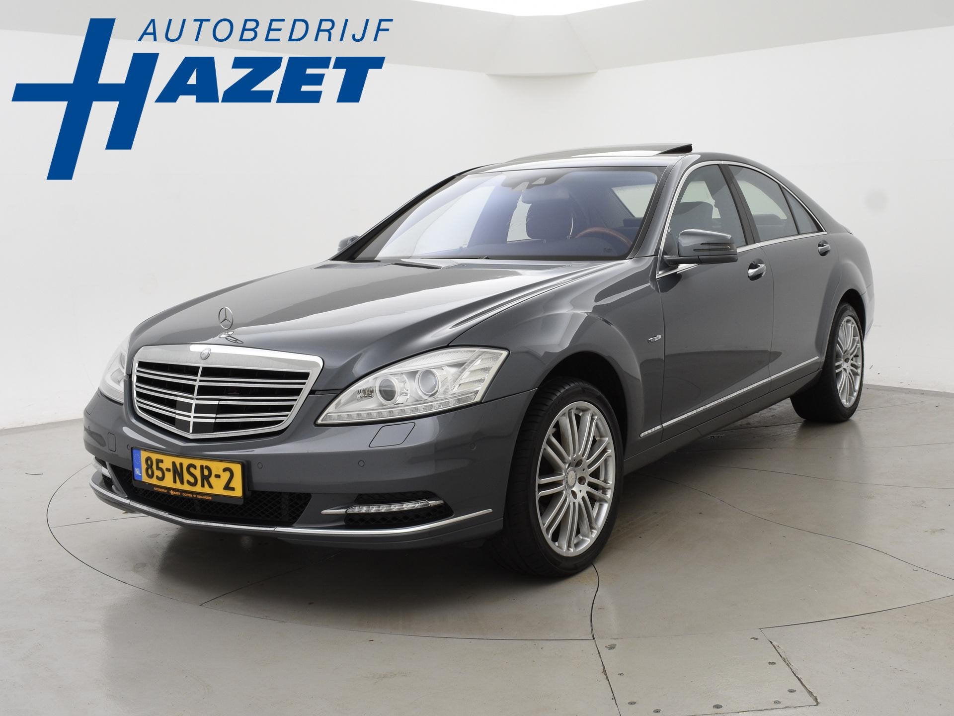 Mercedes-Benz S-klasse 400 HYBRID *RIJDBARE MOTORSCHADE* + N, Auto's, Euro 5, Gebruikt, Automatische klimaatregeling, 120 €/maand