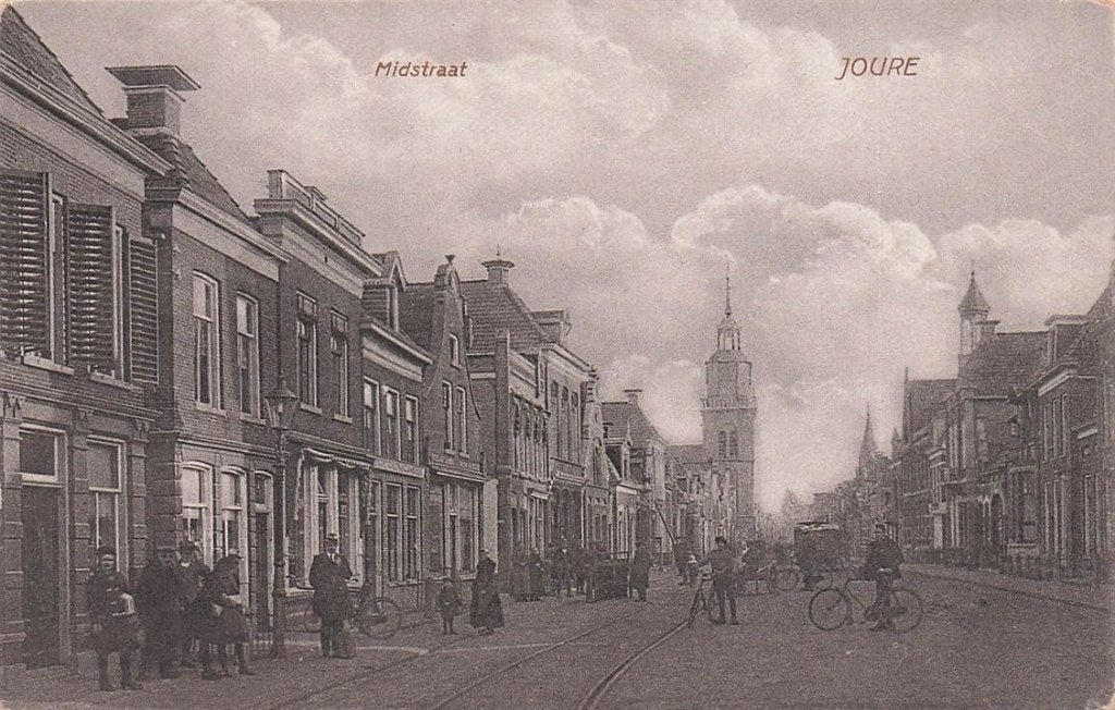 703-307-033 Midstraat Joure, Verzenden, Voor 1920, Friesland