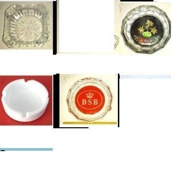 Vintage Asbakken naar uw keuze. Echte Edelweiss Unieke Bloem, Ophalen of Verzenden, Sigarenbandjes