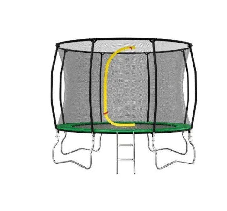 Prachtige trampoline 305 cm z.g.a.n., Ophalen