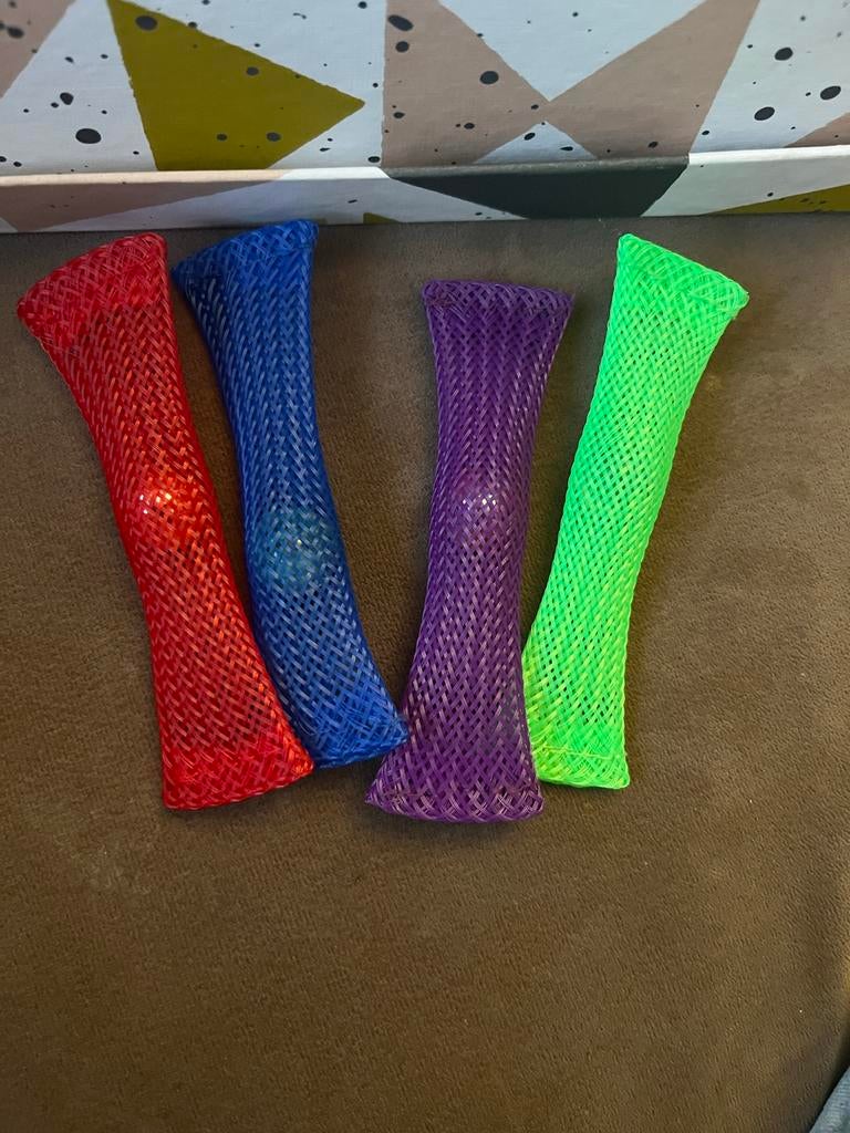 Fidget Toy Mesh Marble - 4 Stuks Stressverlichter, Ophalen of Verzenden, Nieuw, Jongen of Meisje