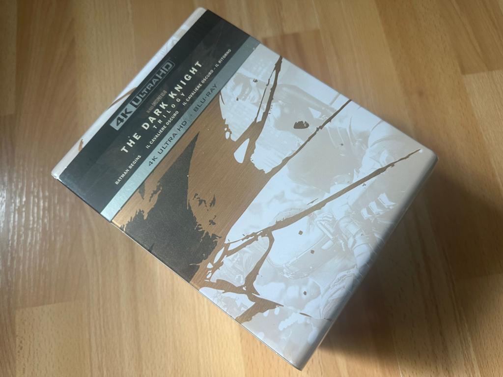 The Dark Knight Trilogy Steelbook Collectie 4K ( Tin / UHD ), Ophalen of Verzenden, Nieuw in verpakking, Actie, Boxset