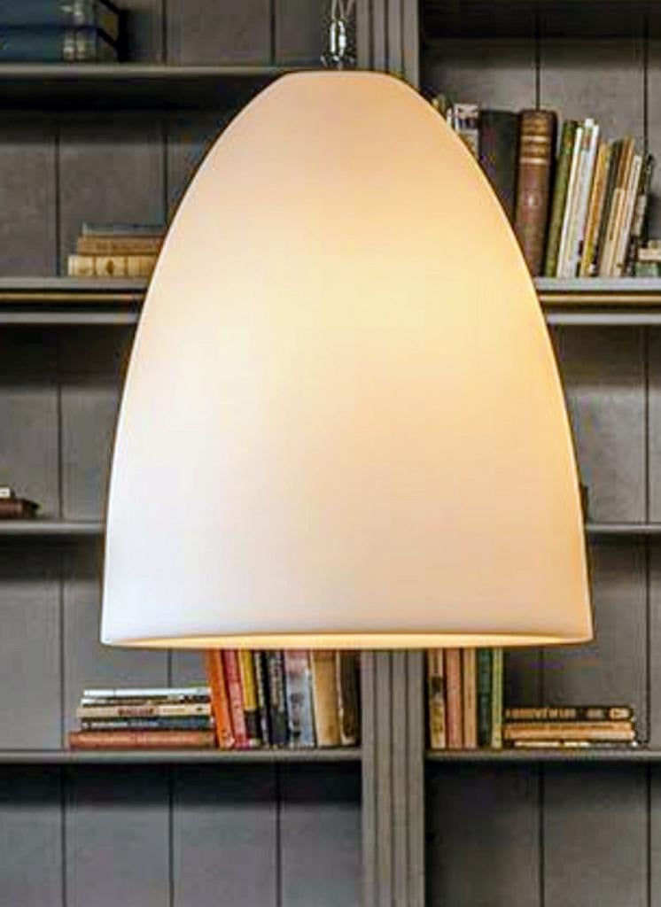 ROVE design Industriële hanglamp, Huis en Inrichting, Lampen | Lampenkappen, Ophalen, Wit, Zo goed als nieuw, 50 cm of meer
