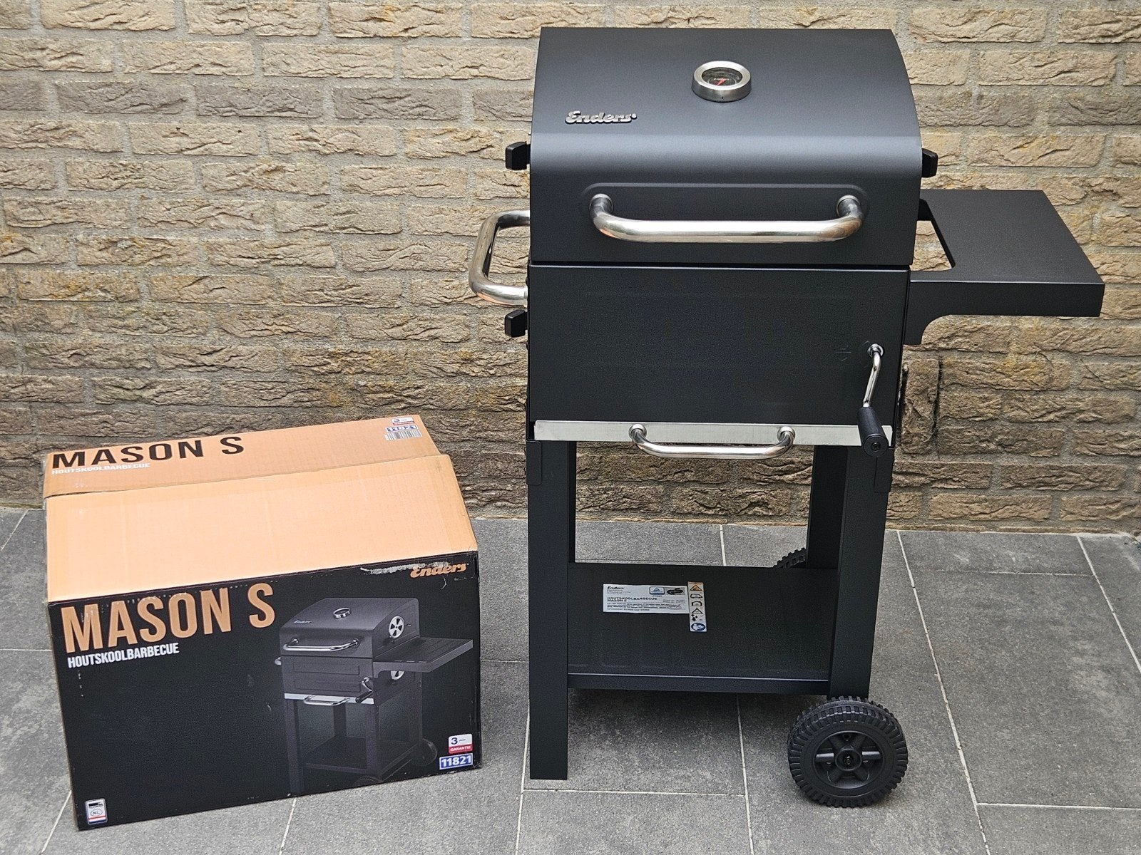 Enders Mason S houtskoolbarbecue / BBQ - nieuw uit doos!, Ophalen, Nieuw, Enders