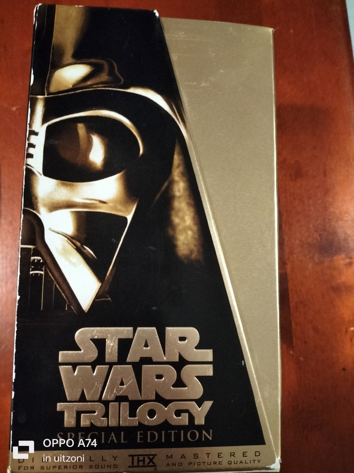 Star Wars Trilogy Special Edition Videofilm Set (3 films), Vanaf 9 jaar, Ophalen of Verzenden, Zo goed als nieuw, Science Fiction en Fantasy