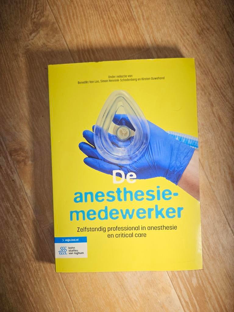De anesthesiemedewerker, Boeken, Ophalen of Verzenden, Nieuw, Sociale wetenschap