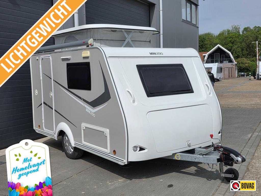 Trigano Mini Silver 290, Caravans en Kamperen, Caravans, Overige typen, Standaardzit, Schokbreker, Trigano