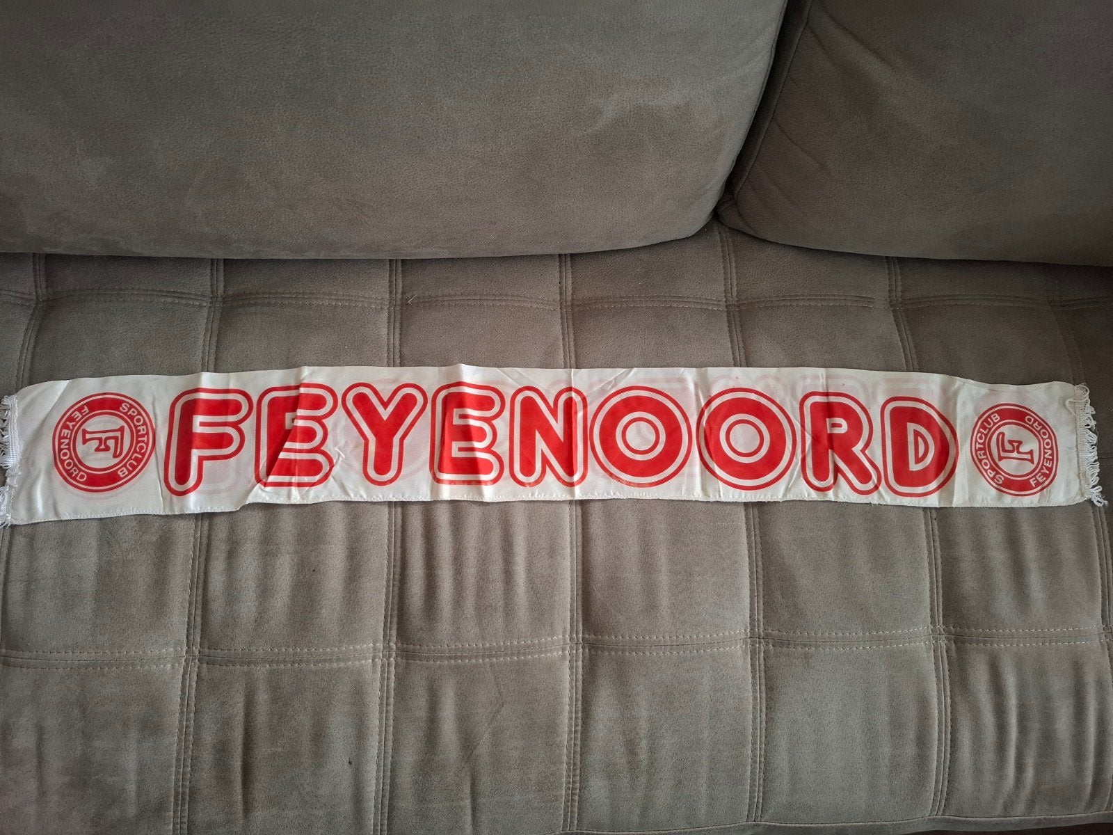 SC Feyenoord sjaal, Verzamelen, Ophalen of Verzenden, Zo goed als nieuw, Feyenoord, Vaantje of Sjaal