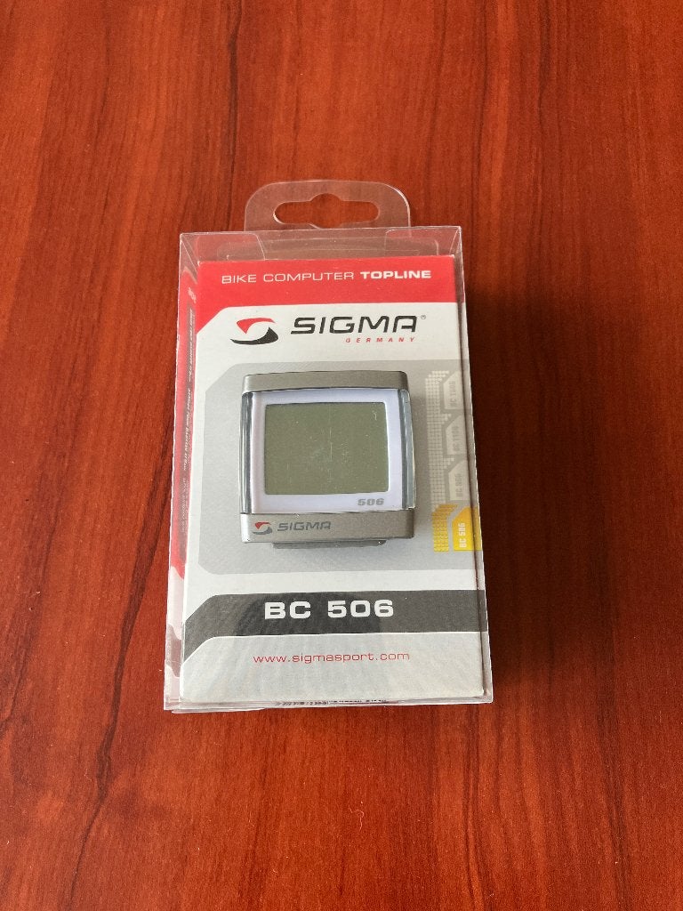 Sigma BC 506 fietscomputer, Ophalen, Zo goed als nieuw