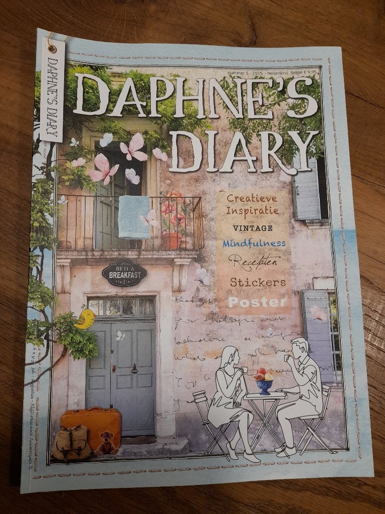 TIJDSCHRIFT   DAPHNE'S DIARY  nummer 5 2025, Ophalen of Verzenden, Zo goed als nieuw, Overige typen