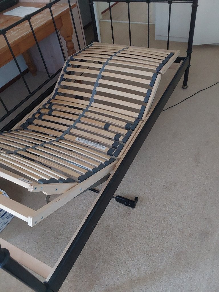 Bed, Ophalen, Verstelbaar, 90 cm, Eenpersoons