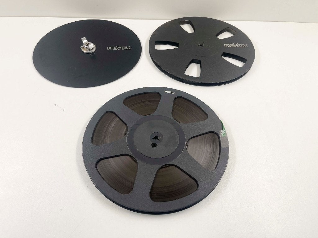 3 originele Revox bandspoelen, Audio, Tv en Foto, N, N, Ophalen of Verzenden, Revox