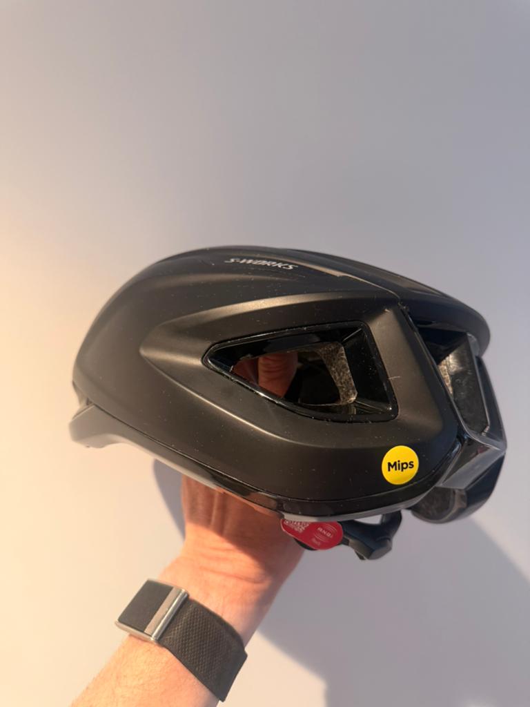 S-Works Prevail 3 ZWART — Maat M, Fietsen en Brommers, Fietsaccessoires | Fietshelmen, Ophalen of Verzenden, Zo goed als nieuw