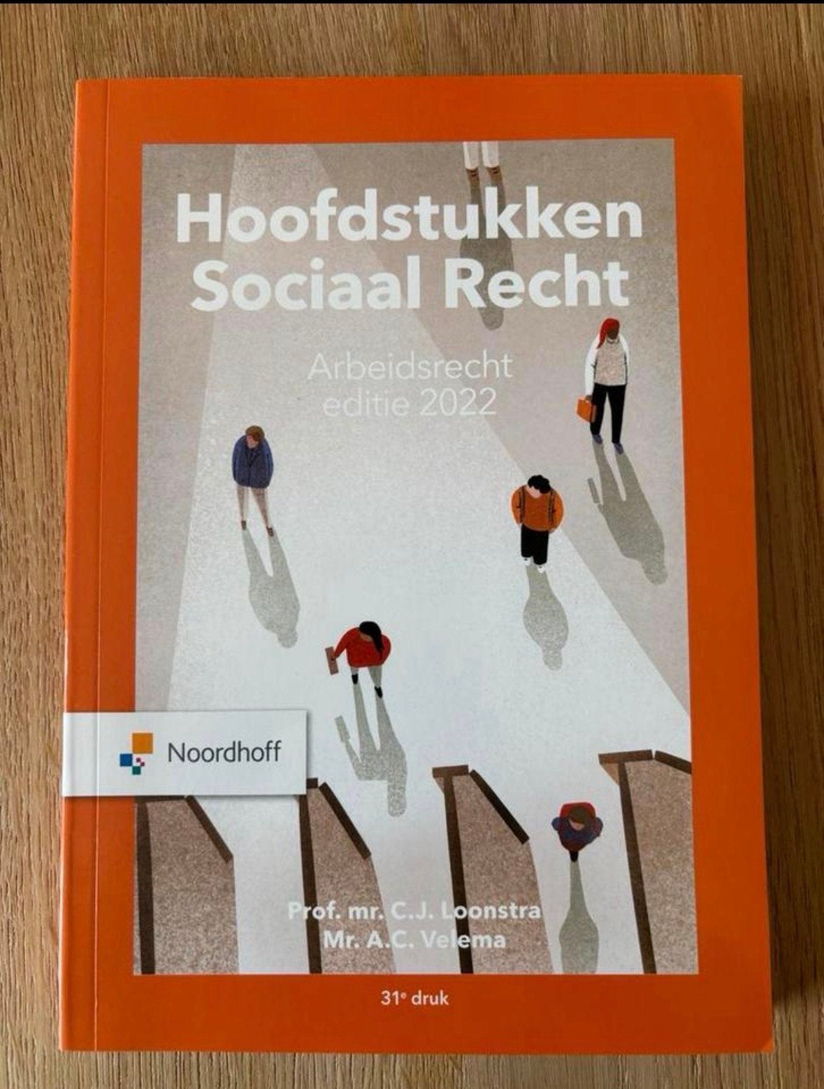 Hoofdstukken Sociaal Recht - Arbeidsrecht editie 2022, Ophalen of Verzenden, Gamma, Zo goed als nieuw, HBO