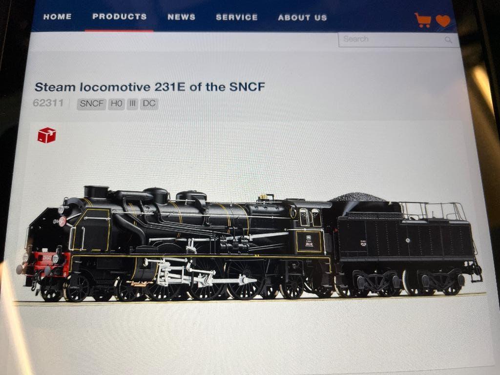 Roco locomotief 62311, Ophalen of Verzenden, Zo goed als nieuw, Roco, Analoog