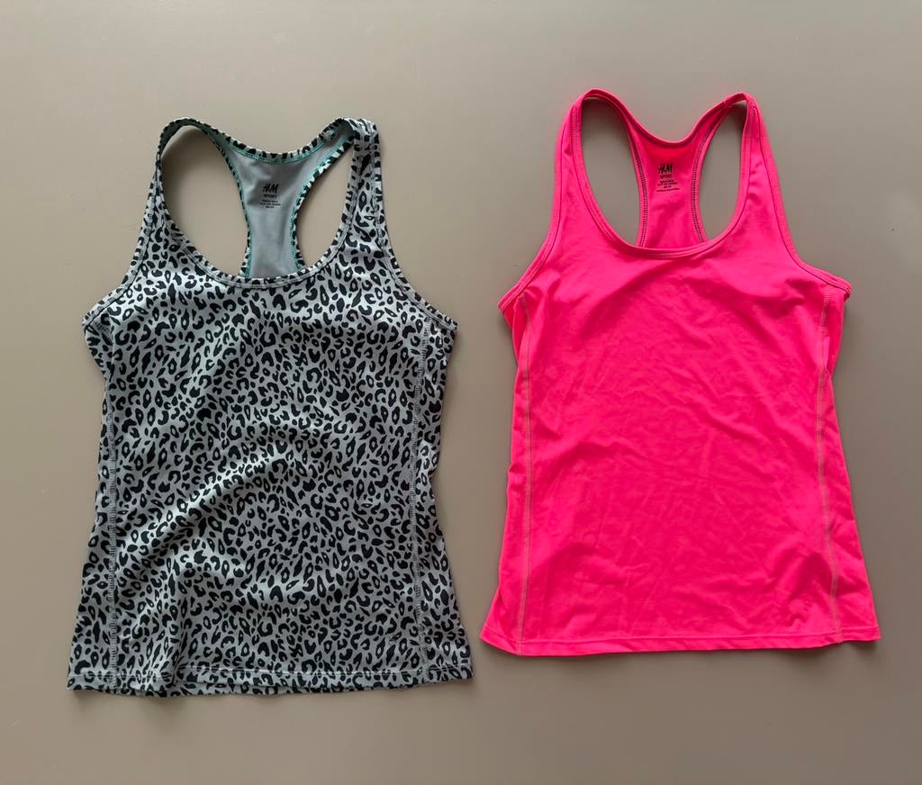 H&M Sport tops maat S, Ophalen of Verzenden, Roze, Maat 34 (XS) of kleiner, Fitness of Aerobics
