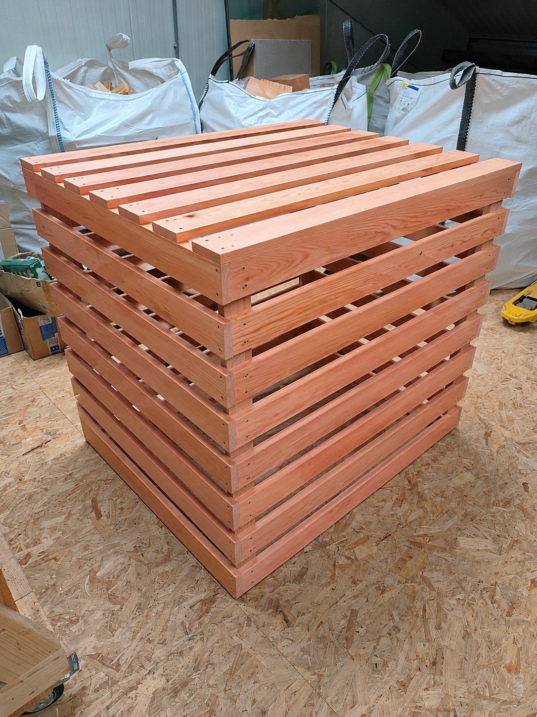 Douglas Houten Airco Ombouw - Maatwerk & Behandeld, Tuin en Terras, Ophalen of Verzenden, Nieuw