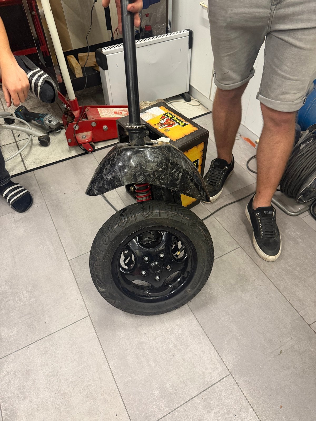 Zip SP Vork met forged carbon, Ophalen of Verzenden, Gebruikt, Overige typen, Piaggio