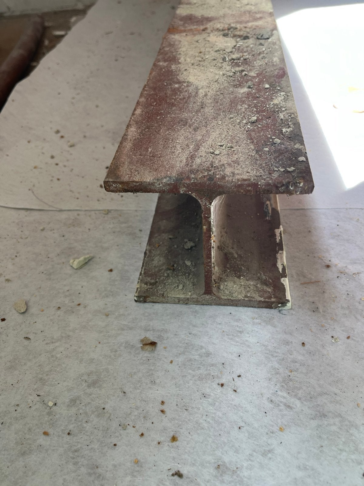 H balk 1 meter lang, Ophalen, Gebruikt