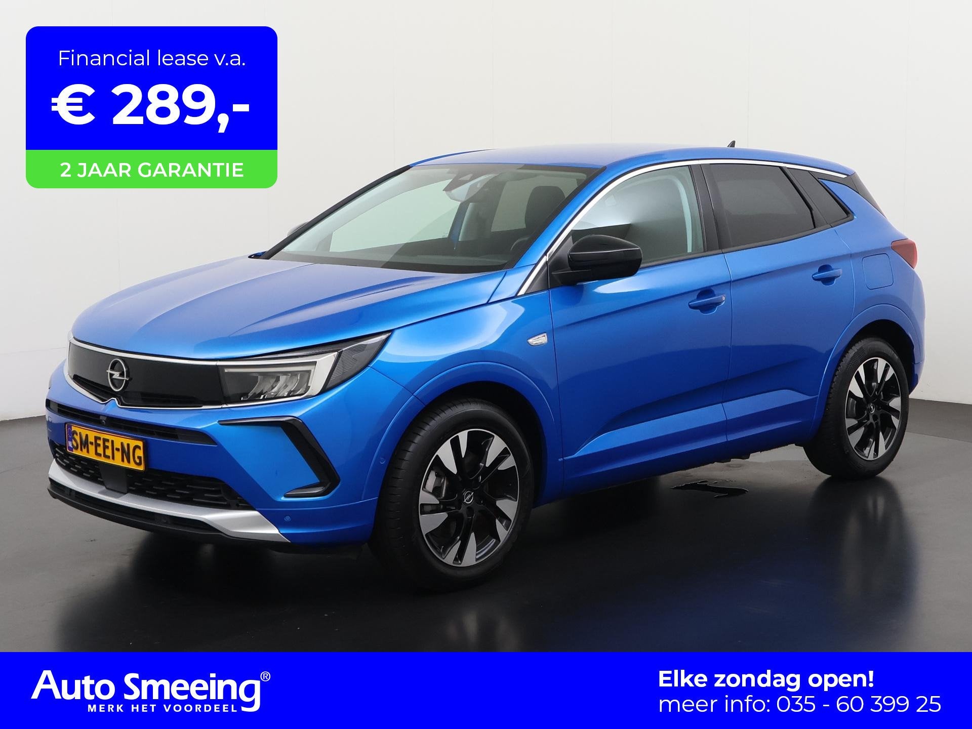 Opel Grandland 1.6 Turbo Plug-In Hybrid Elegance | Leder | M, Auto's, 4 cilinders, Blauw, Hybride Elektrisch/Benzine, https://media-marktplaats.export.dv.nl/23748780571/document-1.pdf