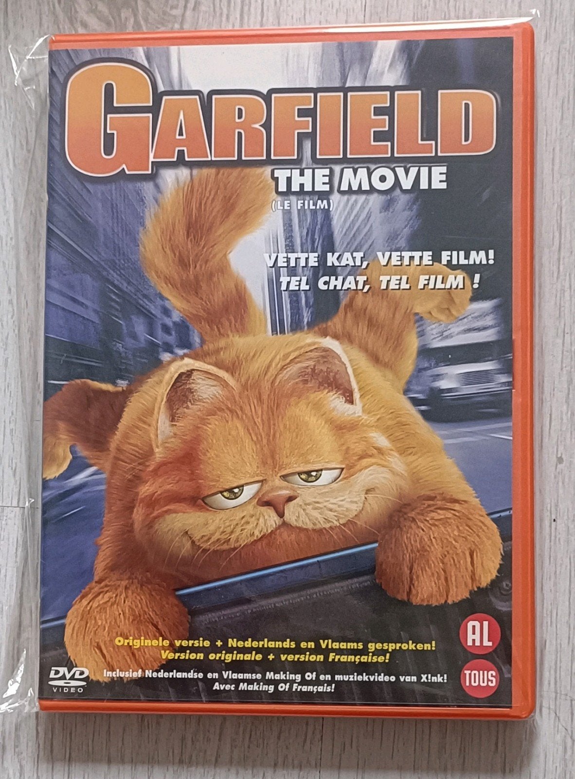 Garfield The Movie DVD - Vette Kat, Vette Film!, Nederlands, Ophalen of Verzenden, Zo goed als nieuw, Kinderprogramma of -film