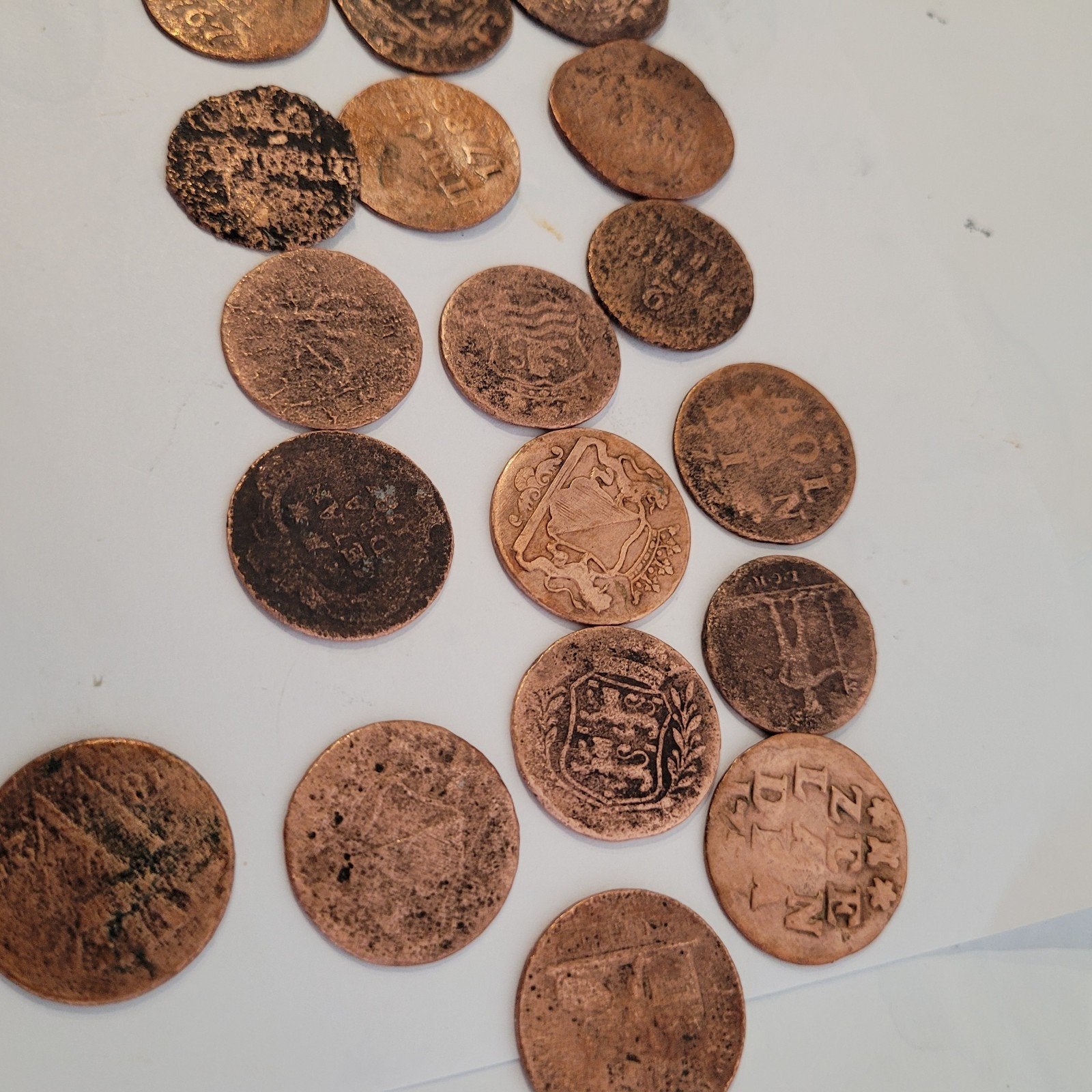 Oude Nederlandse munten - Setje van 15 stuks, Postzegels en Munten, Munten | Nederland, Ophalen of Verzenden, Vóór koninkrijk