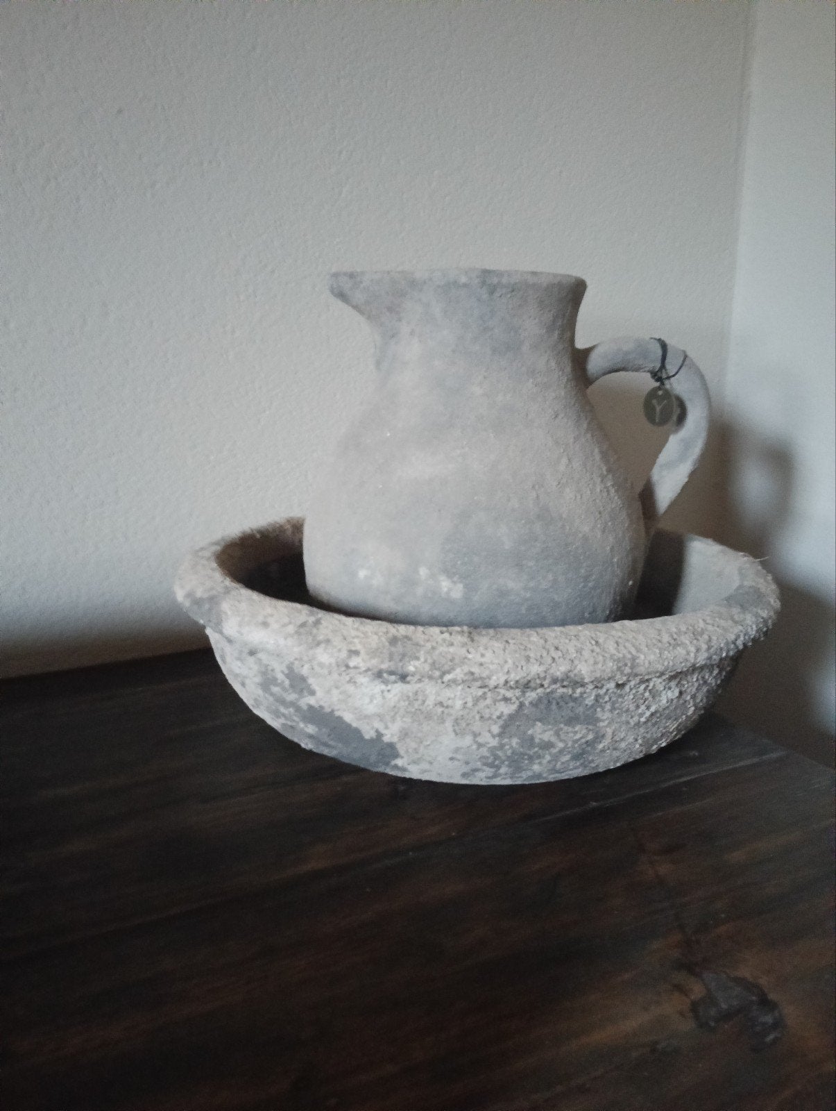 Brynxz schaal,kan, Ophalen of Verzenden, Zo goed als nieuw, Grijs, Brocante