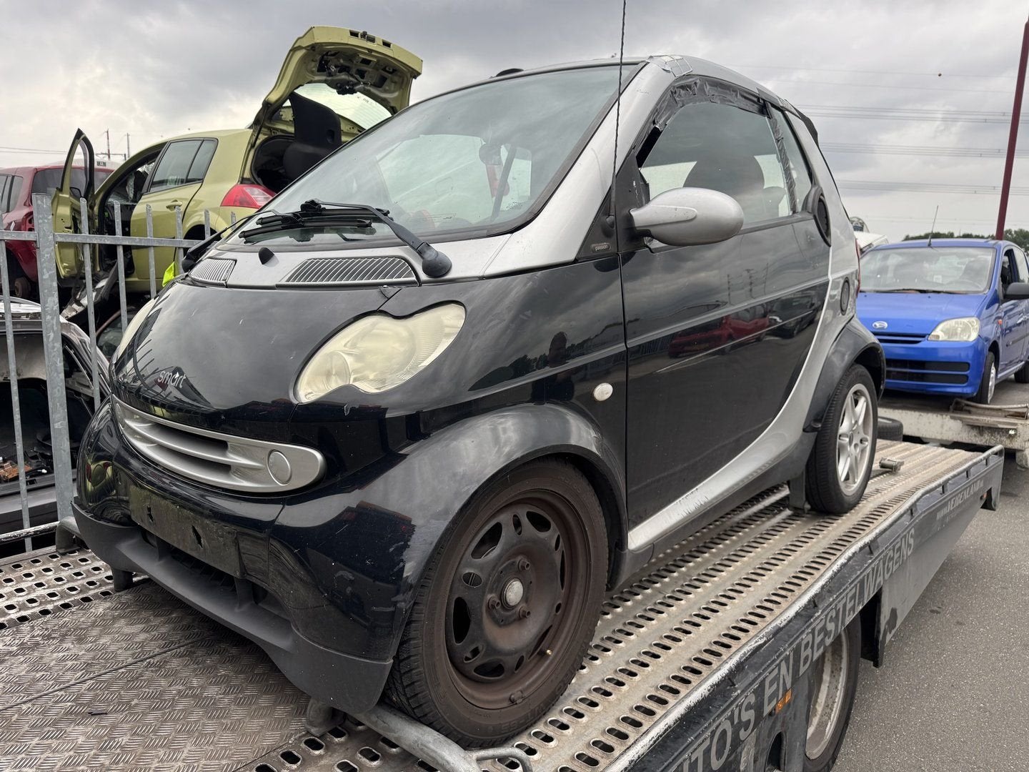 Smart Cabrio van bouwjaar 2001 veel onderdelen voorradig, Gebruikt, -, -, Ophalen of Verzenden