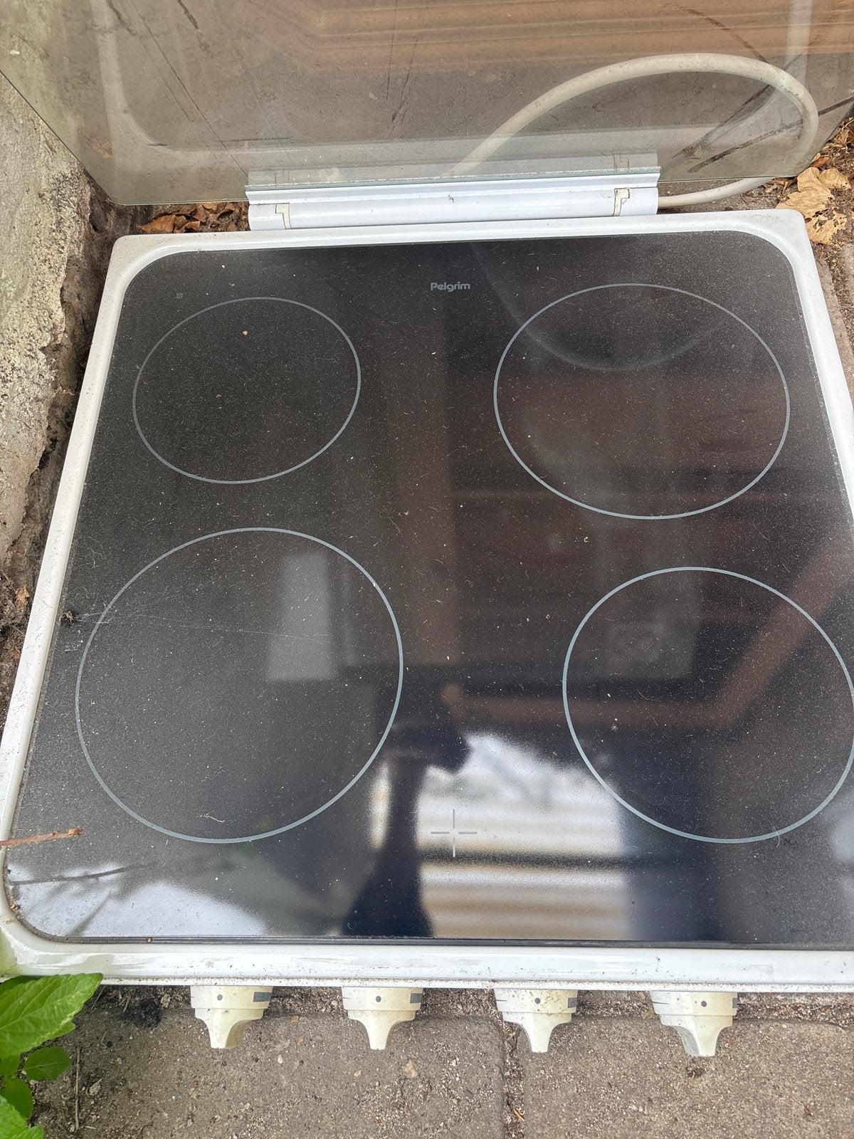 Pelgrim Elektrische Kookplaat met 4 Kookzones, Gebruikt, Vrijstaand, Elektrisch, 4 kookzones