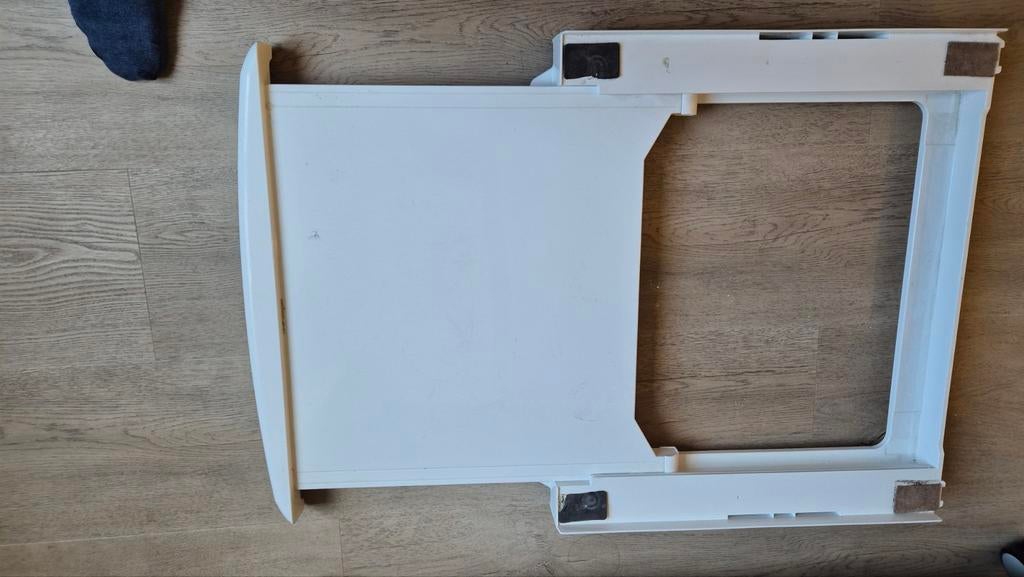 Tussenstuk wasmachine en droger met uitschuifblad, Ophalen, Gebruikt