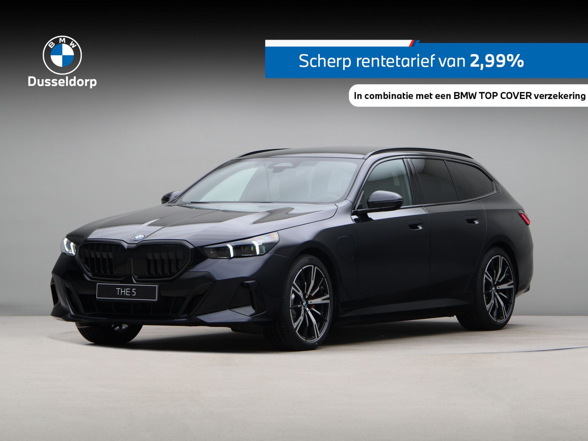 BMW 5 Serie Touring 530e (bj 2026, automaat), Auto's, Automaat, 1998 cc, Achterwielaandrijving, Zwart