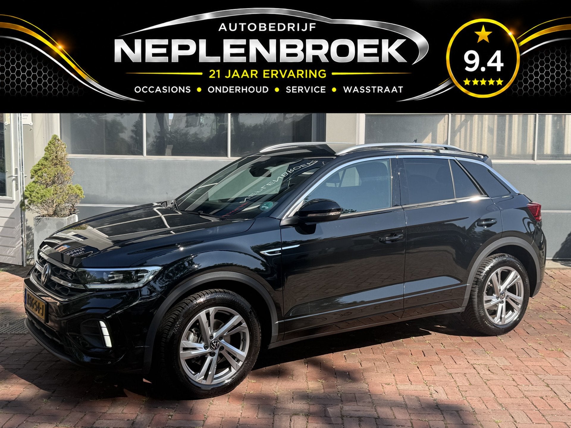 Volkswagen T-Roc 1.5 TSI R-Line Edition Edition | IQ Light |, Auto's, Volkswagen, 4 cilinders, 150 pk, Zwart, Bedrijf