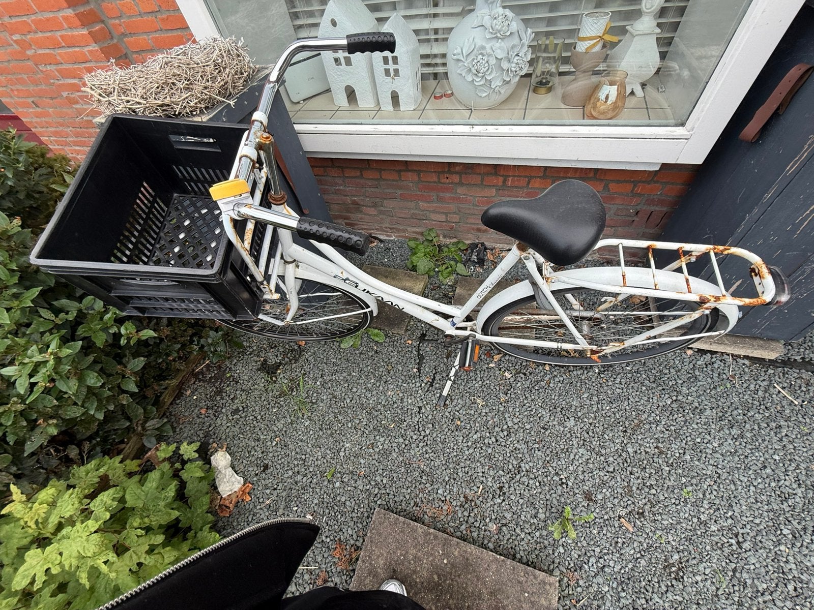 Fiets te koop prima werkend moet wat opgeknapt worden, Ophalen, Zo goed als nieuw, 80 kg of meer