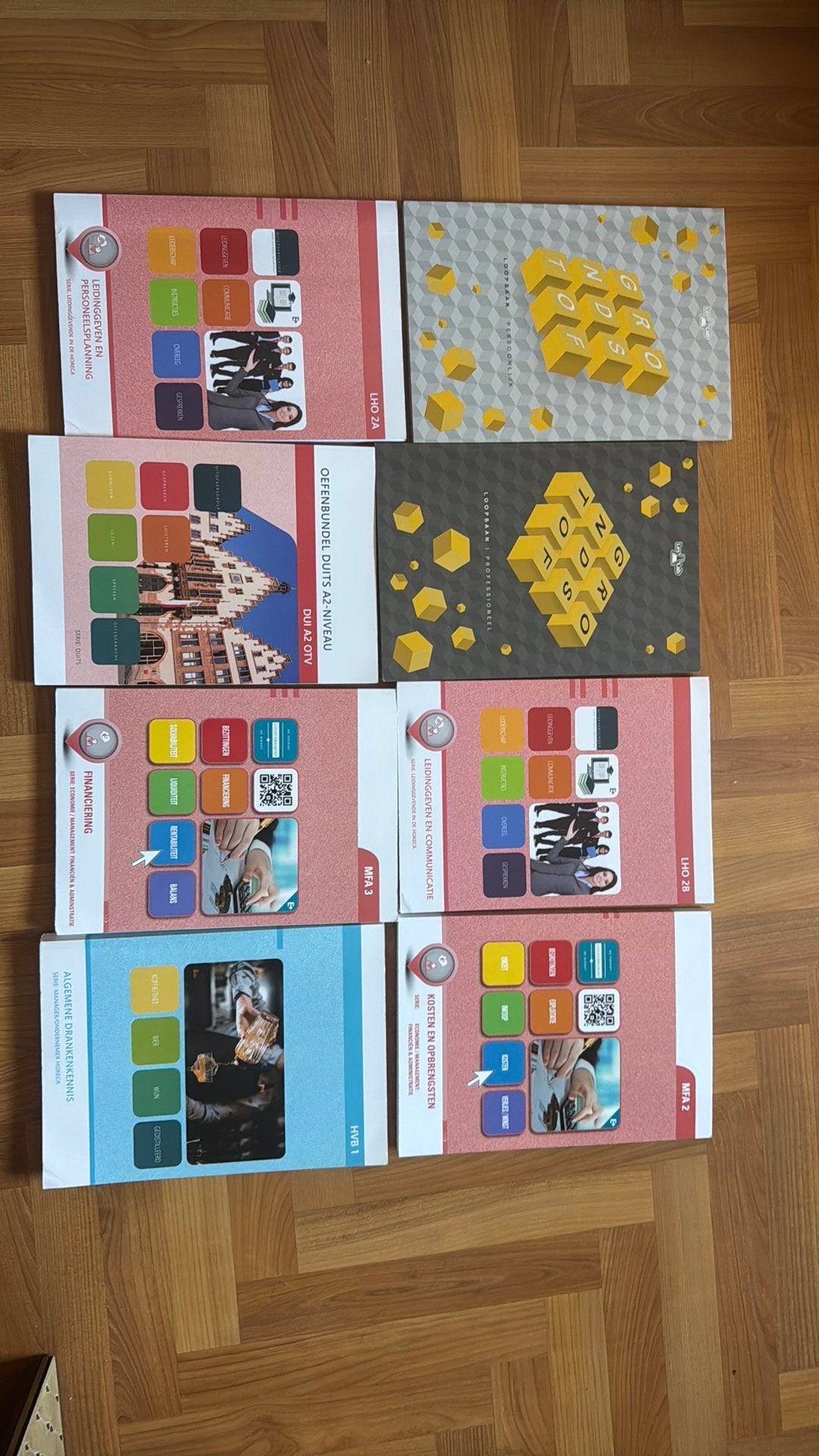 Schoolboeken Manager ondernemener horeca MBO 4, Boeken, Ophalen of Verzenden, Zo goed als nieuw, Overige niveaus, Nederlands