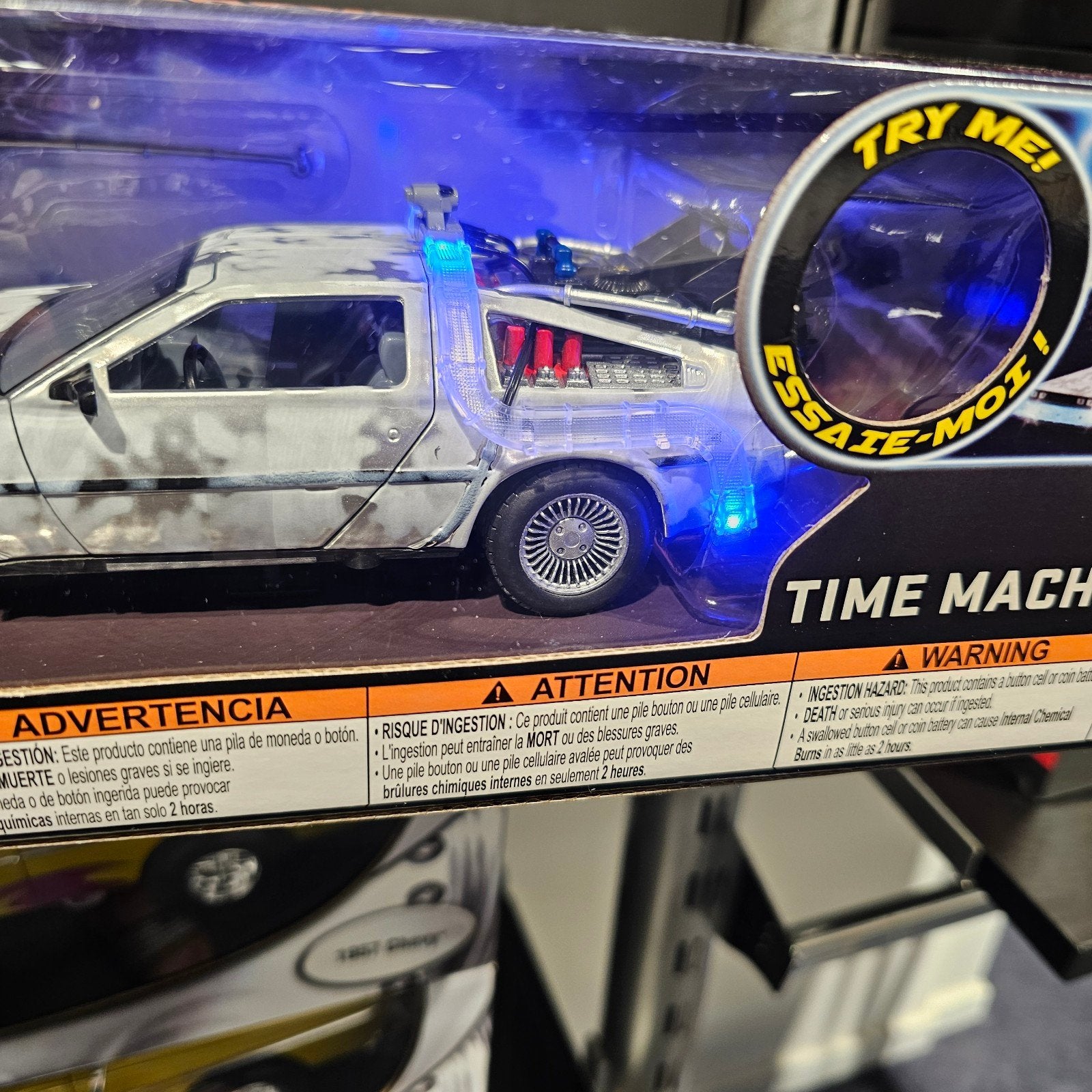 Time Machine Ice 1/24 - Back to the Future DeLorean, Overige merken, Auto, Jada Toys, Nieuw