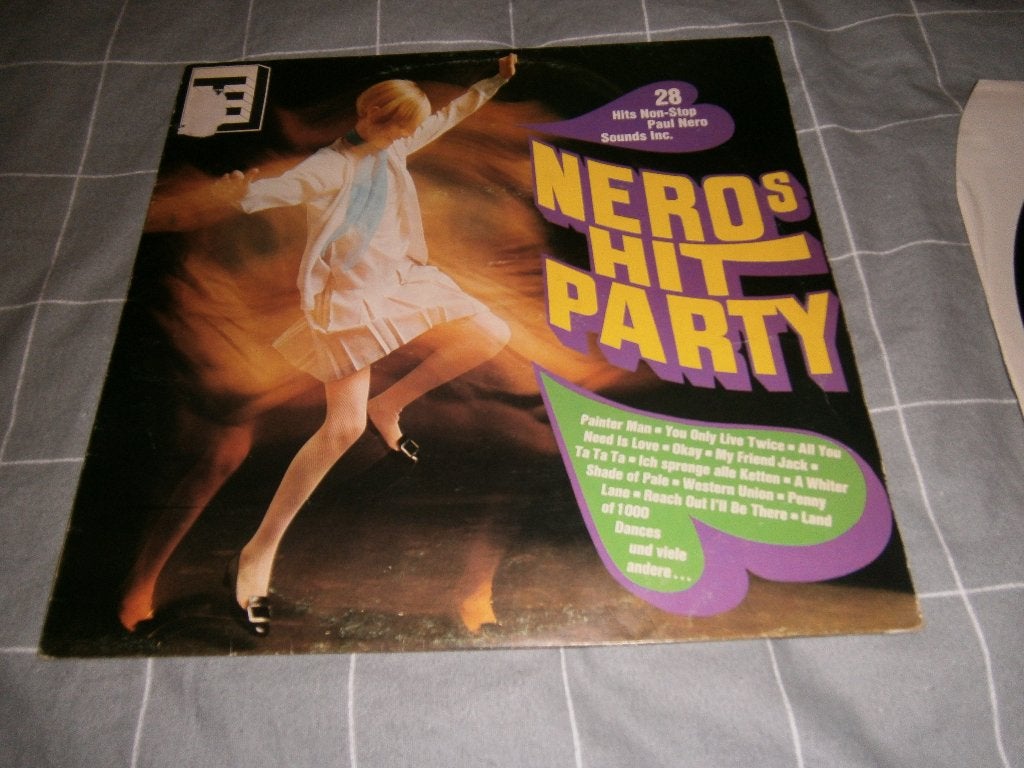 Paul Nero Sounds Inc. - Nero's Hit Party - 28 Hits Non-Stop, Ophalen, LP, Gebruikt, Inclusief binnenhoes
