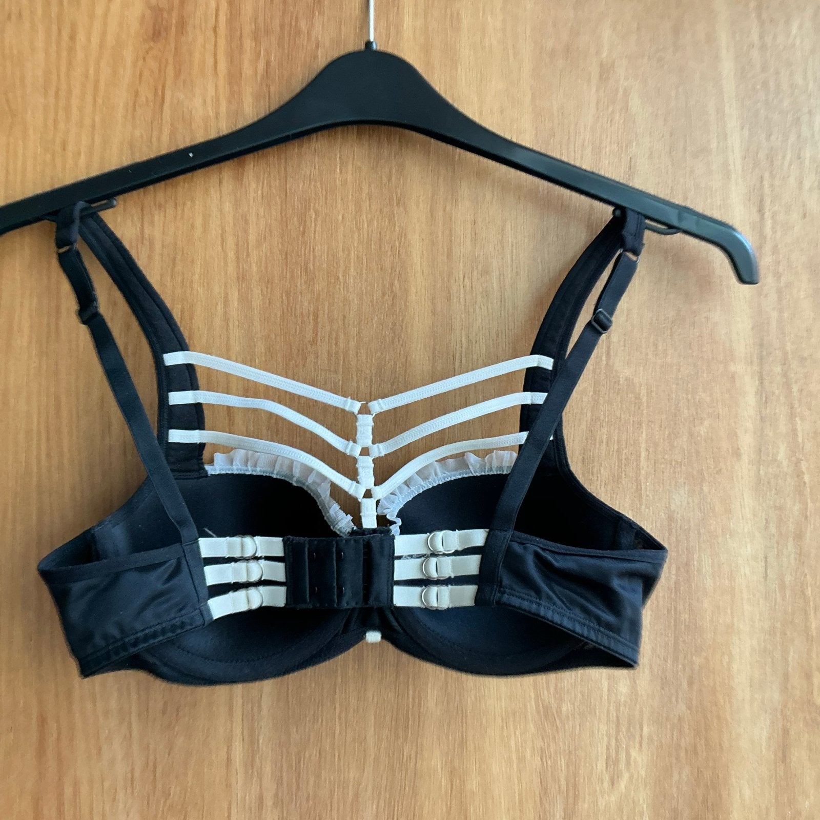 Marlies Dekkers BH 75B Zwart met witte details, Ophalen of Verzenden, Zwart, BH