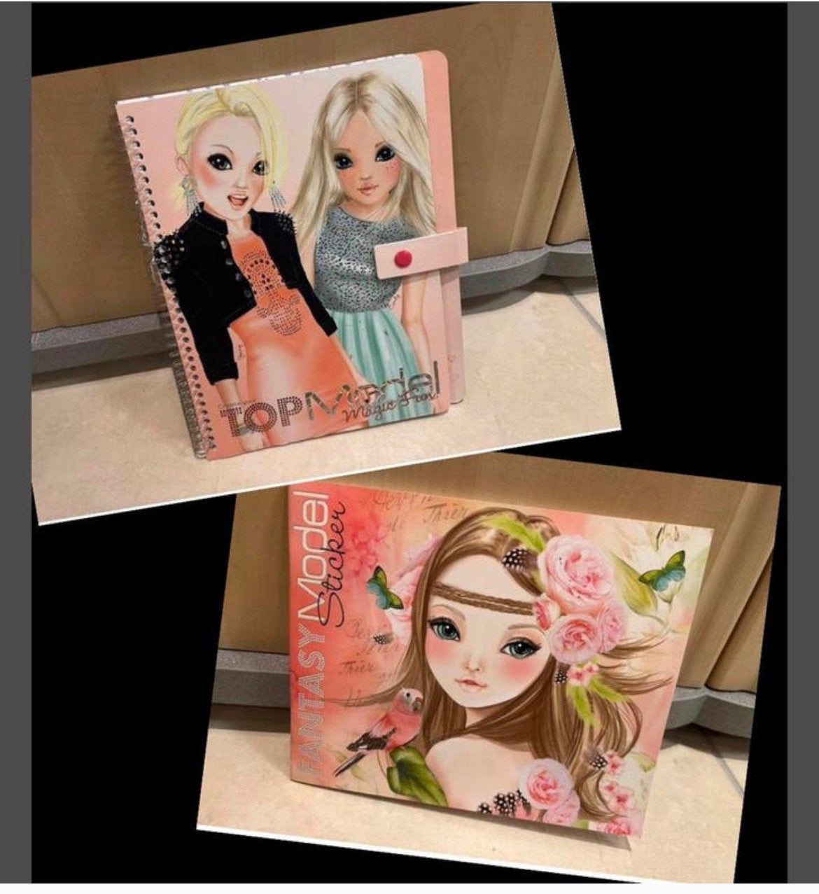 Depesche topmodel kleding ontwerp + fantasy sticker boek, Ophalen of Verzenden, Nieuw, Papier, Schets- of Tekenboek