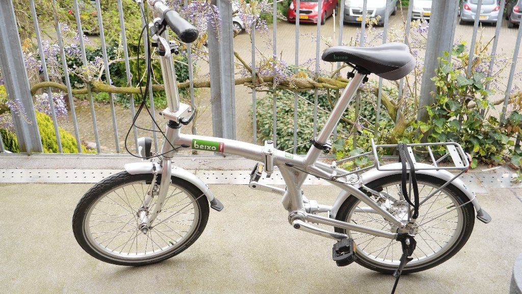 aluminium beixo vouwfiets, Ophalen, 20 inch of meer, Velgrem, Versnellingen