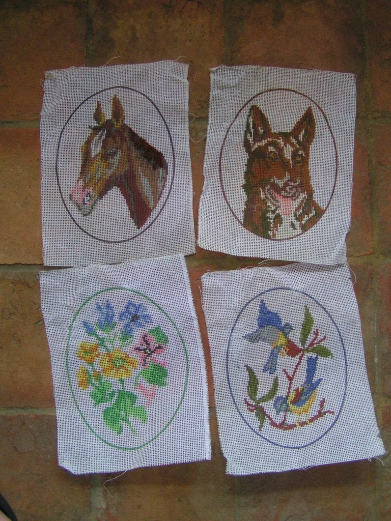 4 borduurstramienen nr DD 994, Hobby en Vrije tijd, Ophalen of Verzenden, Nieuw, Patroon