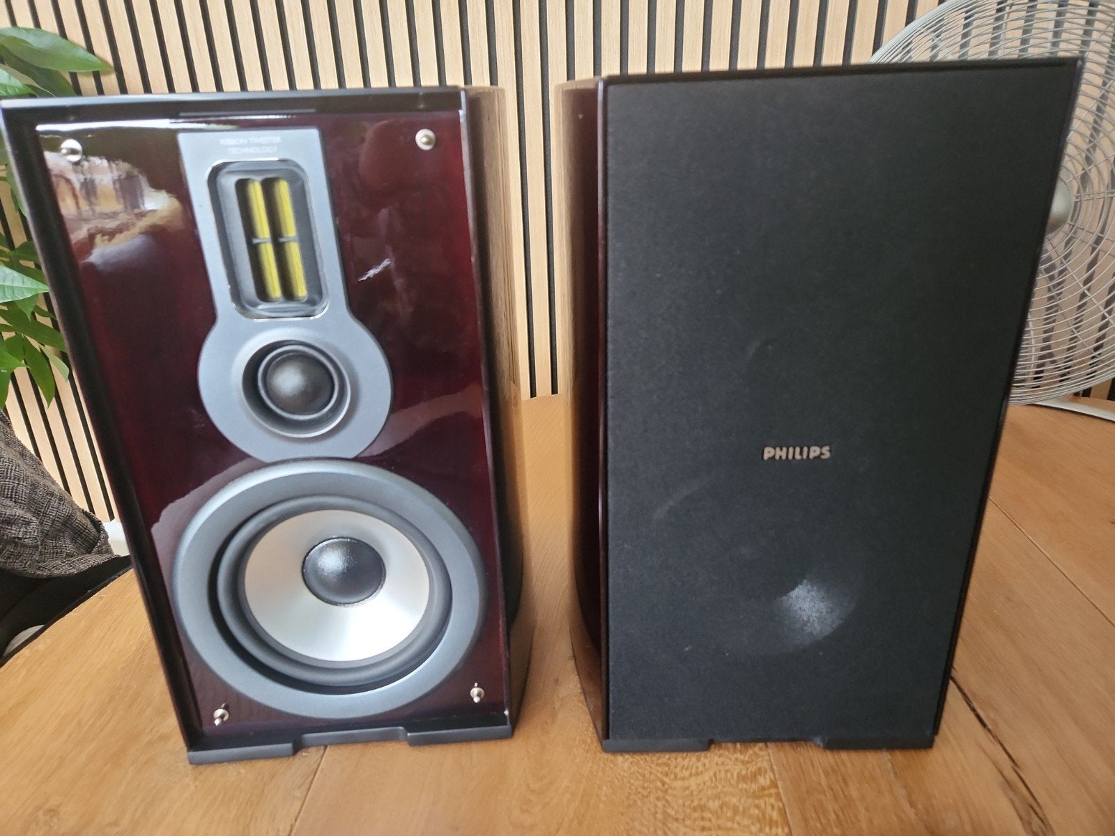 Philips MCD908 Luidsprekers met Ribbon Tweeters