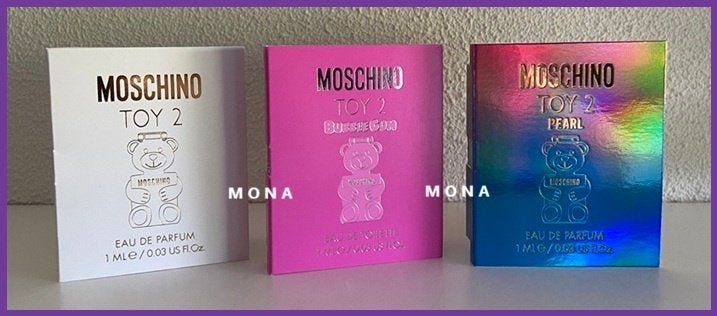 Toy Collection set 5 parfum samples proefjes testers, Verzenden, Nieuw