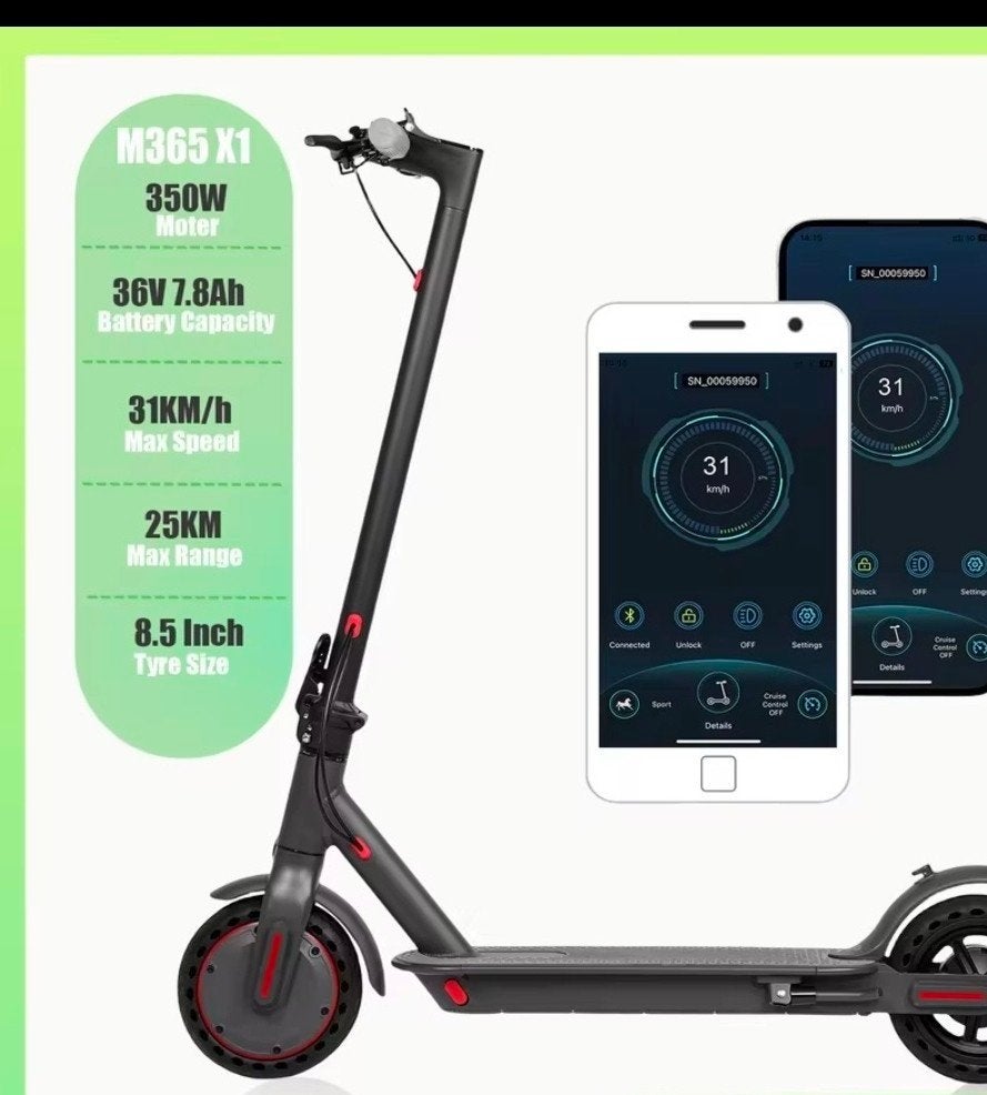 Elektrische Step - 31 km/u, 25 km bereik, Ophalen, Elektrische step (E-scooter)