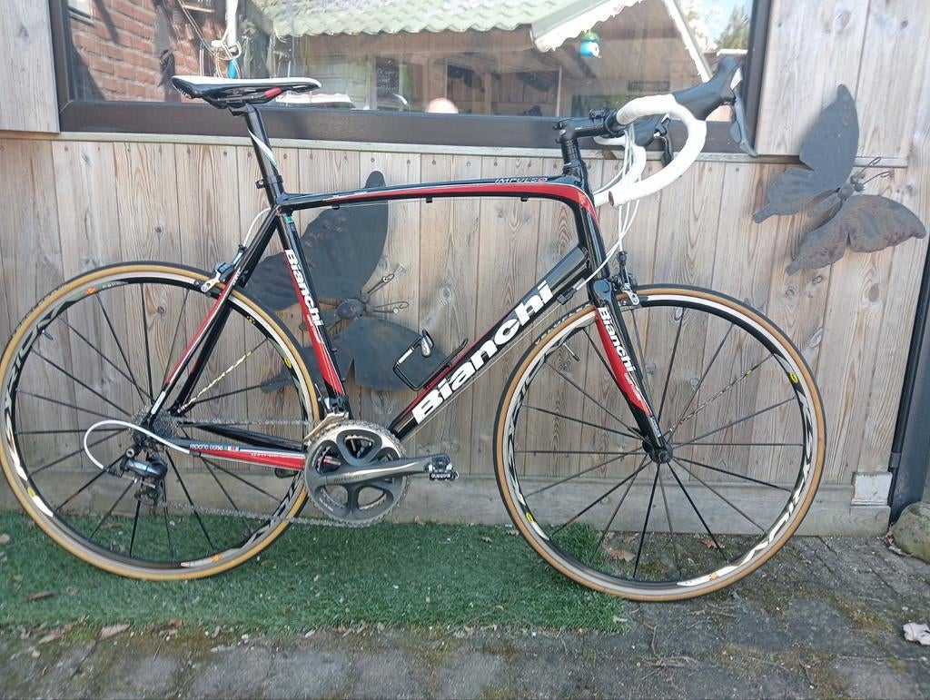 Bianchi Impulso 61 cm Dura-Ace, 28 inch, Aluminium, Zo goed als nieuw, 15 tot 20 versnellingen