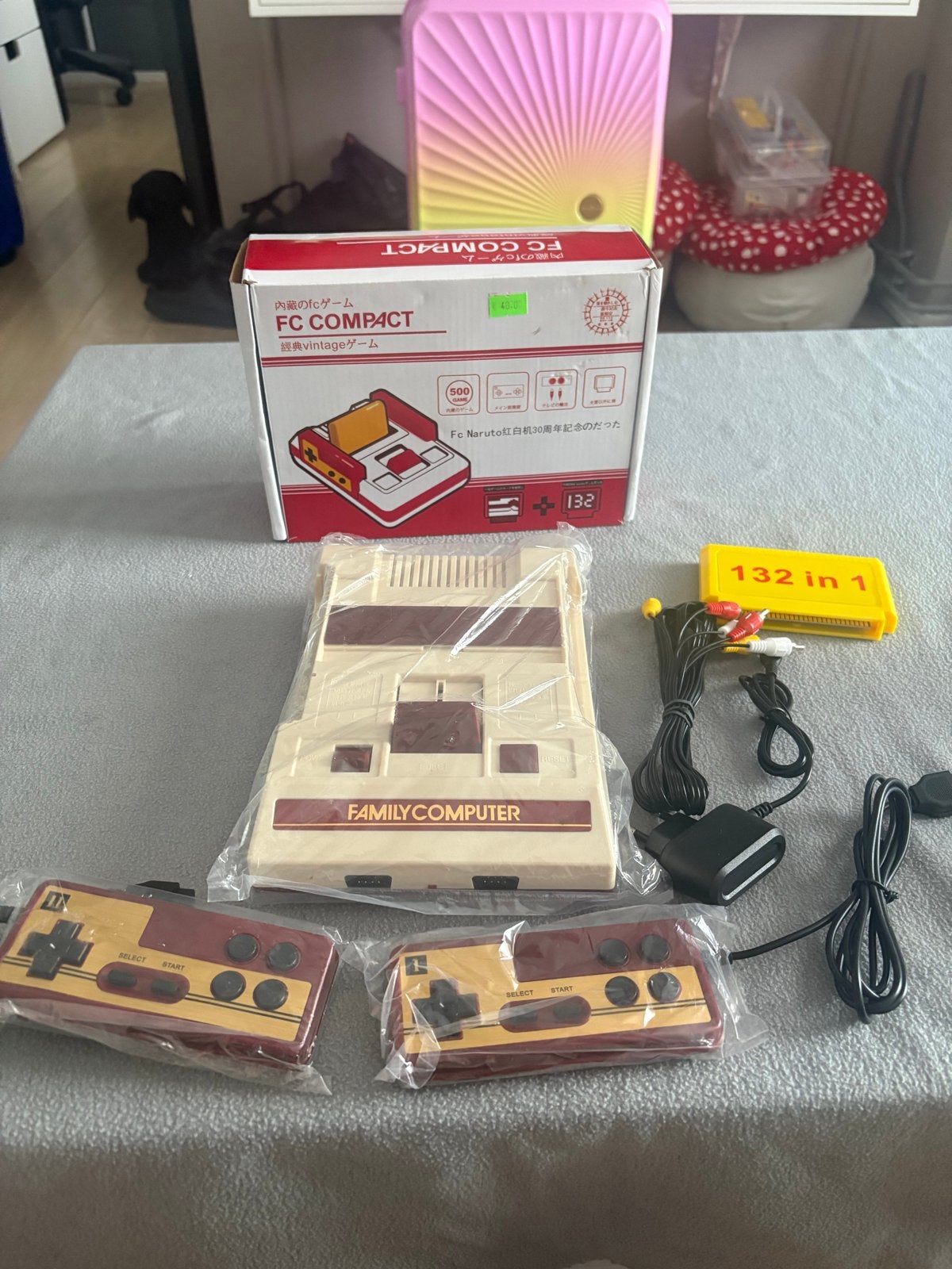 FC Compact Family Computer Retro Gaming Console 132-in-1, Overige merken, Geen, Nieuw, Ophalen of Verzenden