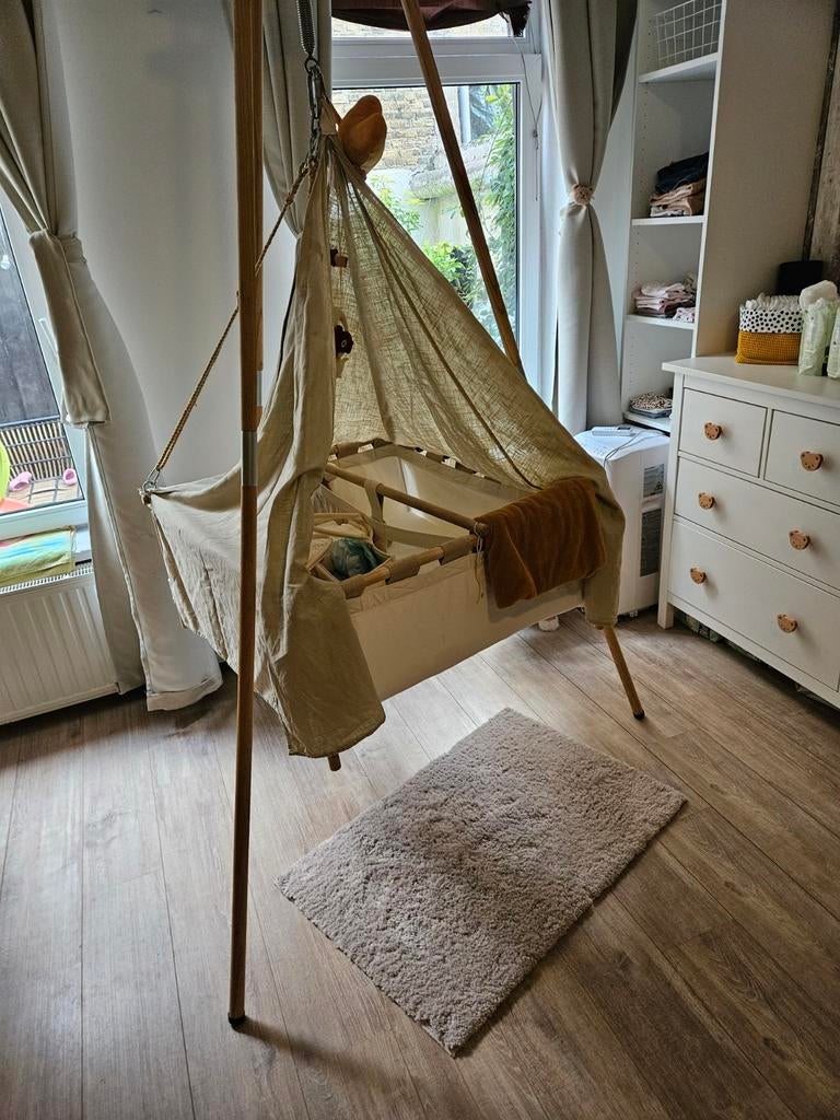 Tweeling wieg van Hussh, Kinderen en Baby's, Babywiegjes en Ledikanten, Ophalen, Zo goed als nieuw, Wieg