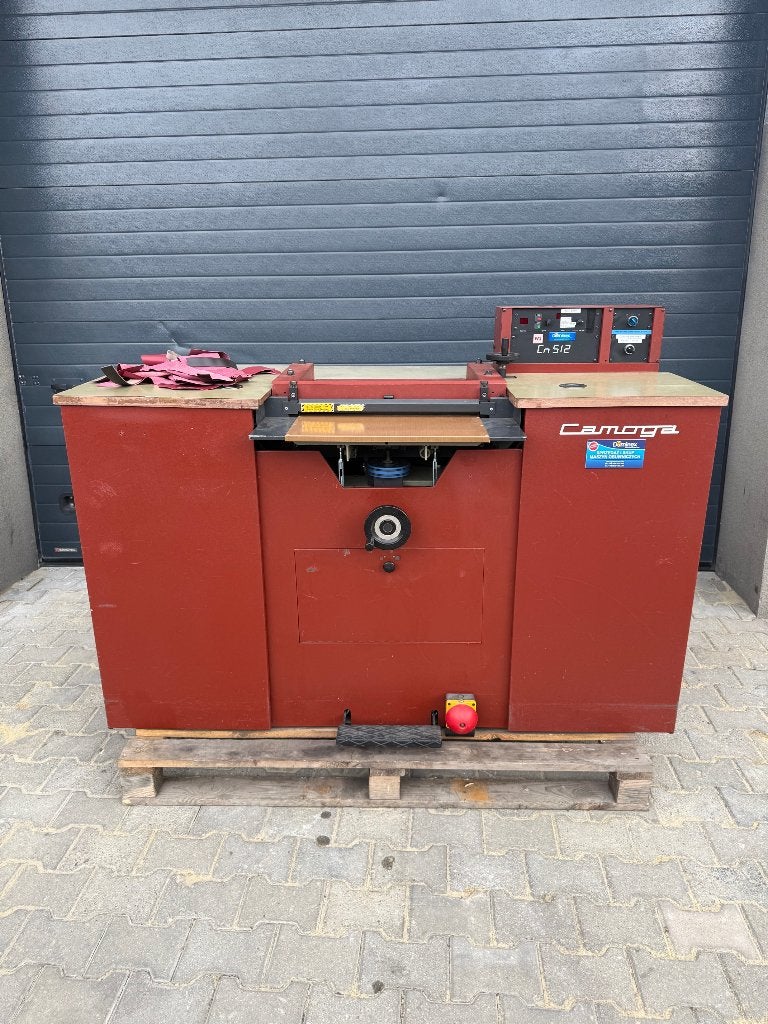 Camoga CN512 Splijtmachine leersplijtmachine rubbersplijt, Ophalen, Zo goed als nieuw, Machine