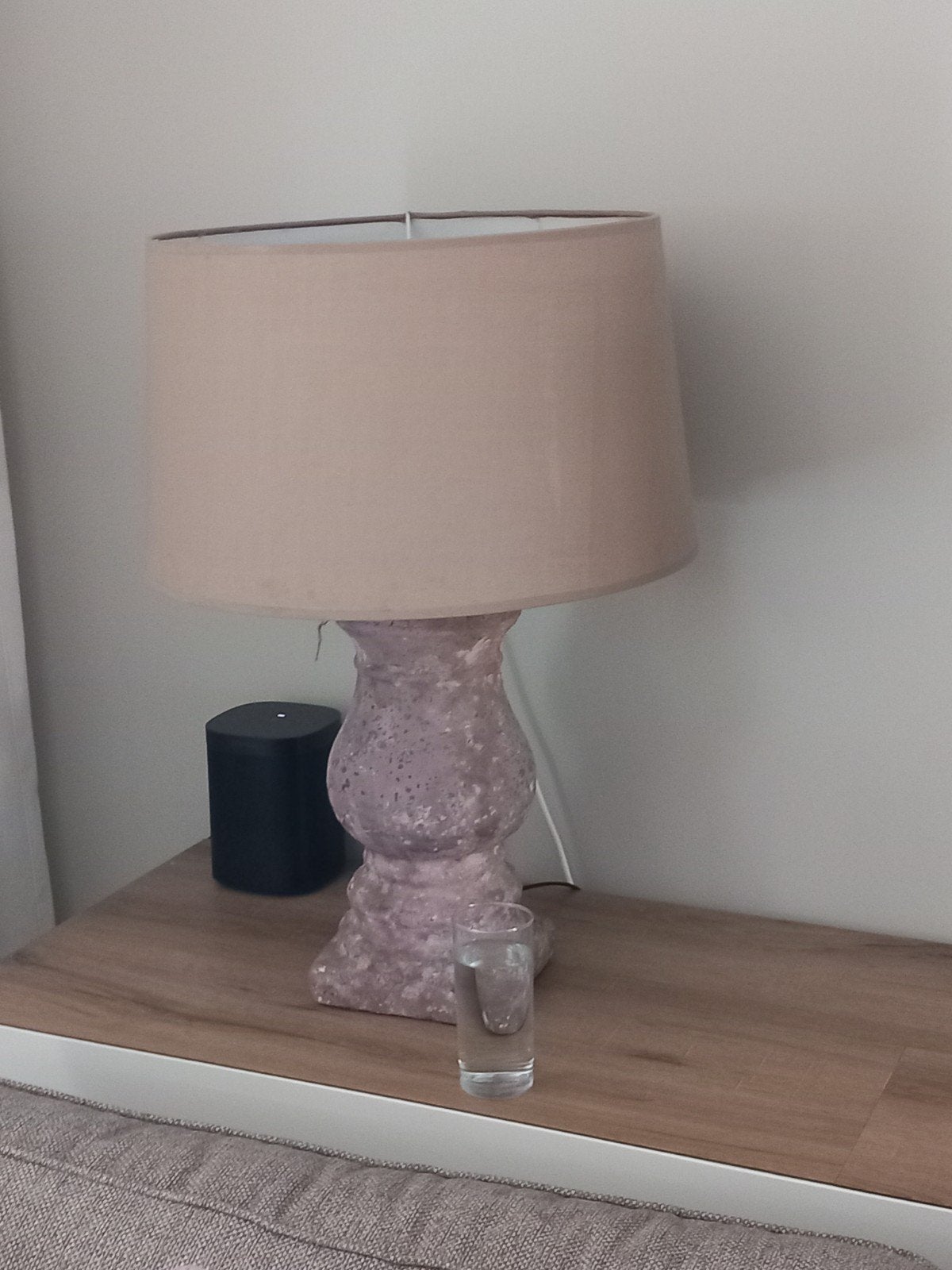 BRYNXZ  2 lampen met beige kap, Ophalen, 64 cm
